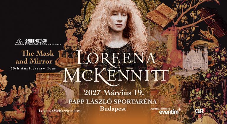 Loreena McKennitt újra Budapesten koncertezik