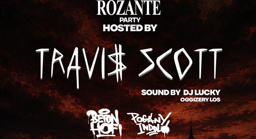 Budapesten, a Barba Negra Red Stagen lép fel Travis Scott