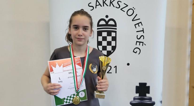 Aranyérmet szerzett a DEAC fiatal sakkozója