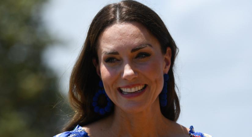 Katalin hercegné fehér sortban mutatta meg, hogyan lehet elegánsan felöltözni a legnagyobb hőségben