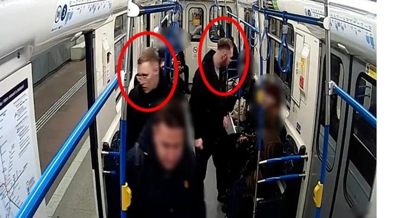 Ketten durván beleszálltak az utasokba az M3-as metrón – videó