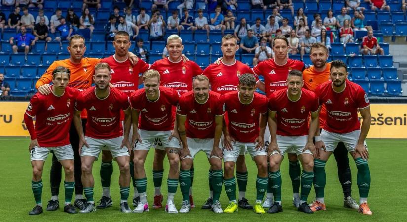 Minifutball Eb: hiába vezetett kétszer is, félpályás góllal kapott ki a magyar válogatott