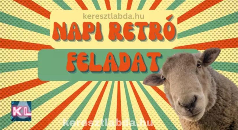 Napi retró feladat: Ezt a bárányt 1996-ban az egész bolygó emlegette, te tudod, miért?