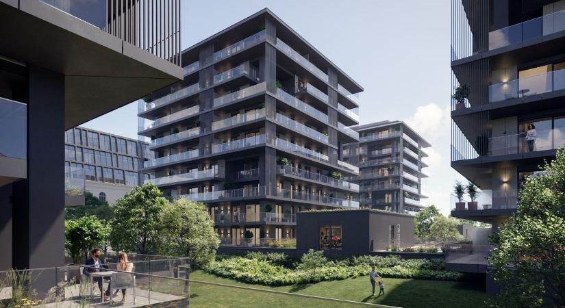 A Dürer Park a zuglói villanegyedben a lakóparkok új generációját képviseli