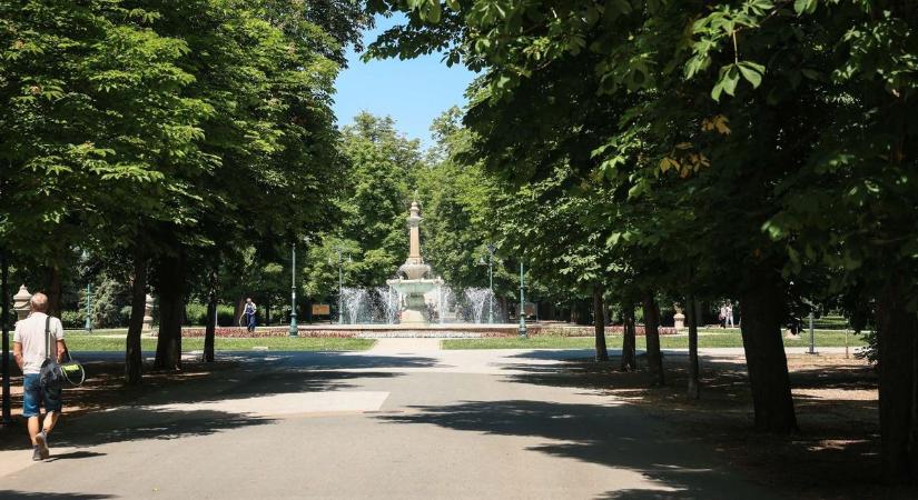 Mi történik az érsekkerti szökőkút körül? – Látványos fotókon mutatjuk a változást