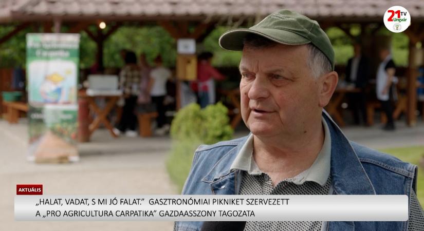 Aktuális (2026.05.27) - „Halat, vadat, s mi jó falat.” Gasztronómiai pikniket szervezett a „Pro Agricultura Carpatika” Gazdaasszony Tagozata (videó)
