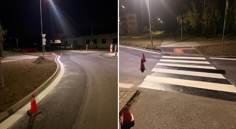Megyei támogatásból újultak meg a somorjai körforgalmak