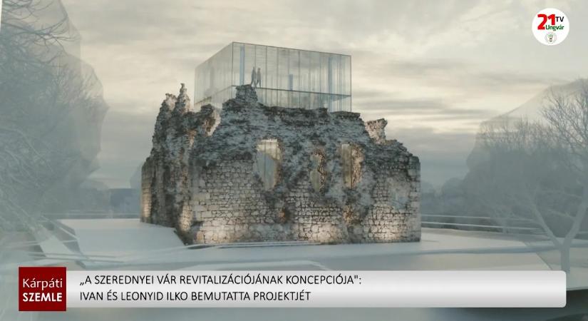 „A Szerednyei vár revitalizációjának koncepciójaquot;: Ivan és Leonyid Ilko bemutatta projektjét (videó)