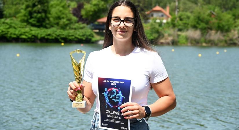 Falujából is sokan támogatták az év női sportolóját