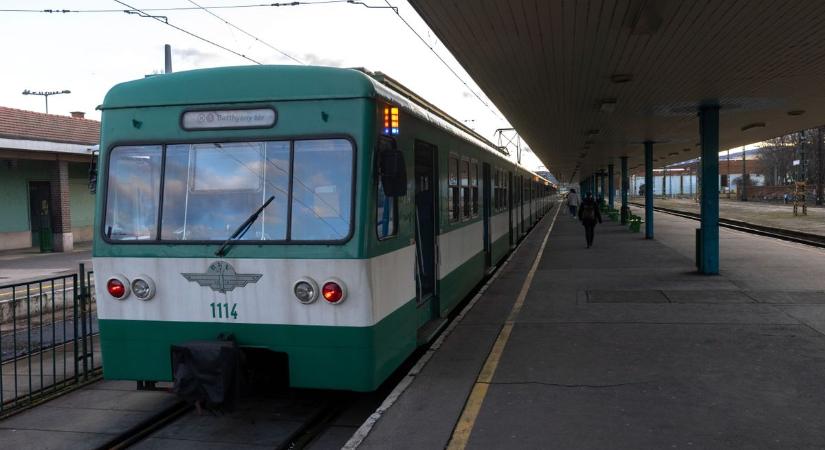 Halálos baleset történt a H5-ös HÉV vonalán: Csillaghegy és Békásmegyer között gázolt a szerelvény
