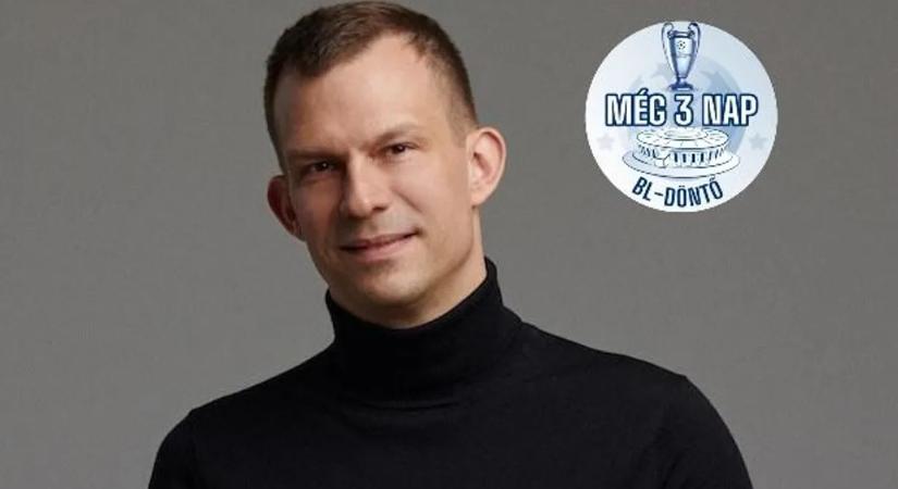 György Ádám zongoraművész játssza a BL-himnuszt a döntőn