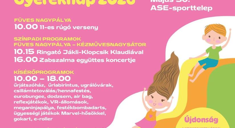 Ez lesz a városi gyermeknap programja
