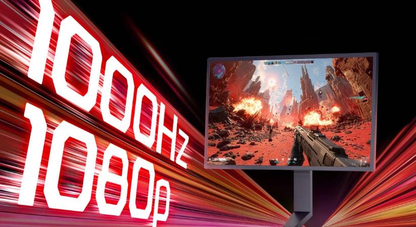 Áttörte az 1000 Hz-es álomhatárt az LG: jön a világ első millenáris szuper monitora