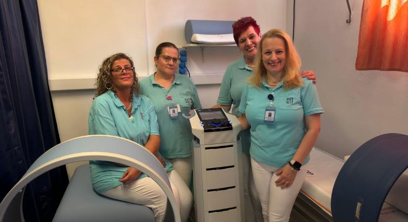 Új rehabilitációs eszköz segíti a gyógyulást az egri kórházban