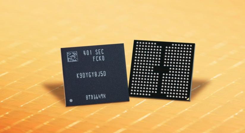 A Samsung mérnökei elkészítették a világ első 900 cellarétegből álló 3D V-NAND Flash lapkáját