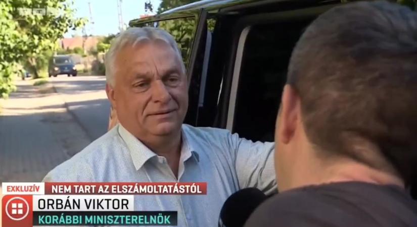 „Én? Ugyan már! Hát miért?” – Orbán Viktort arról kérdezték, tart-e az elszámoltatástól