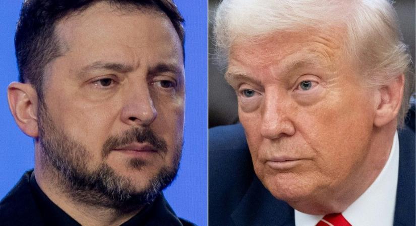 Zelenszkij sürgős levélben figyelmeztette Trumpot az ukrán légvédelem kritikus hiányára