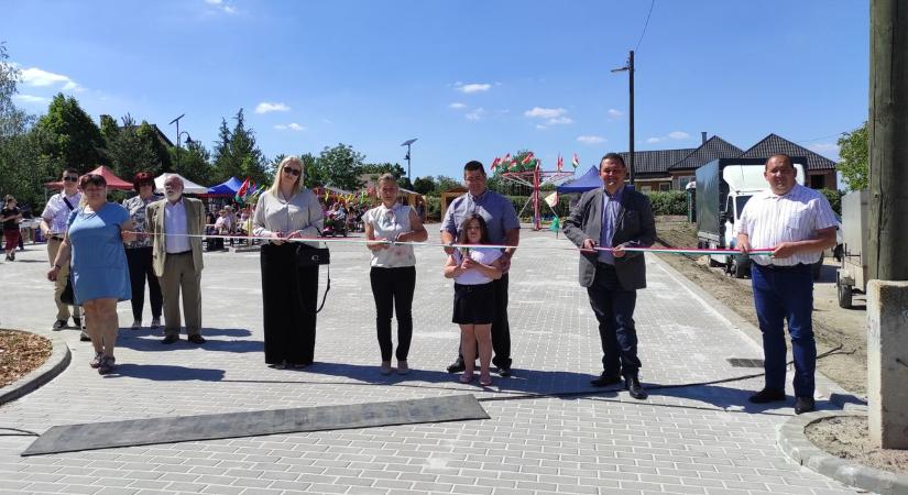 Megújult Veszprémvarsány központja – több fejlesztés is elkészült