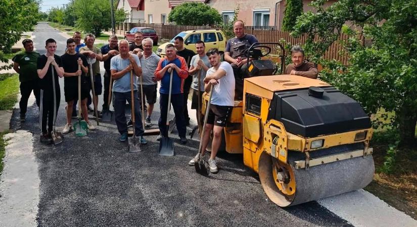 Nem várt fordulat az örményesi útépítésnél – a helyiek lépték meg azt, ami nem szerepelt a tervben