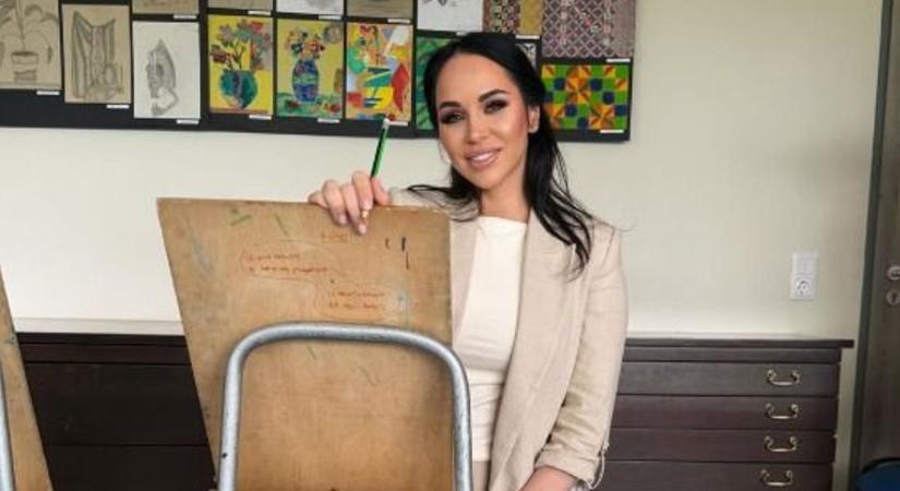 Egy különleges ember miatt tért vissza Komlóra Sáfrány Emese