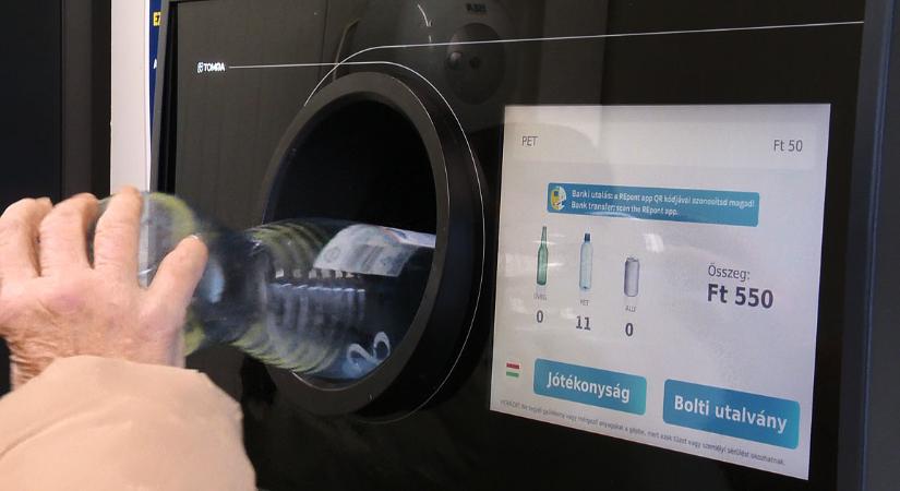 Idén már több mint 80 millió forint gyűlt össze a rászorulók támogatására palackvisszaváltásokból