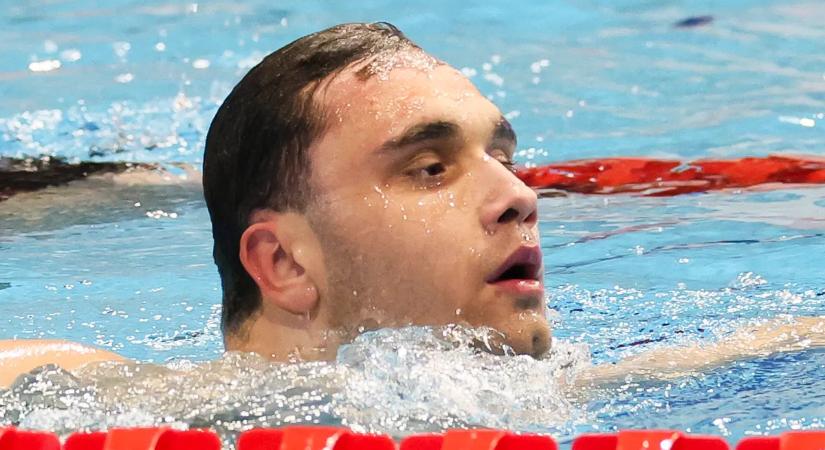 Milák Kristóf két dobogós helyezetést szerzett a Mare Nostrum 2. állomásának első napján