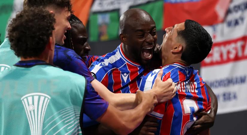 Története első európai kupagyőzelmét aratta Lipcsében az angol Crystal Palace