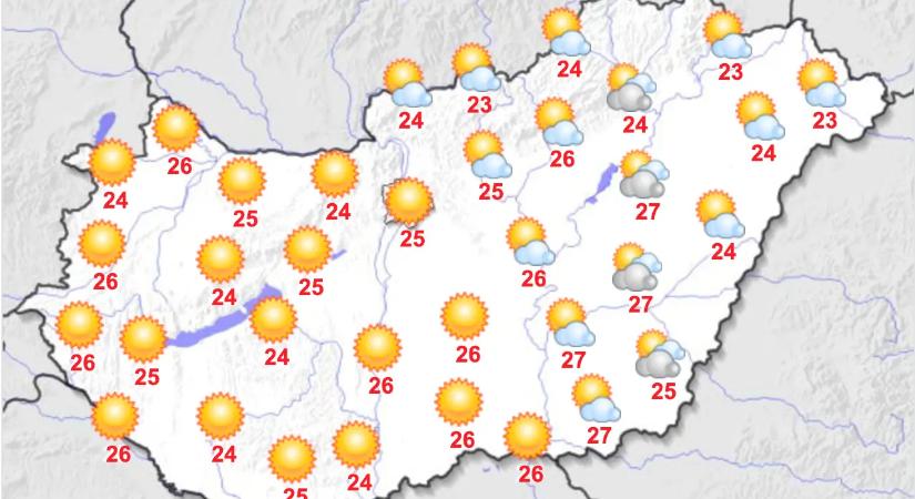 Drasztikus változás jön csütörtökön az időjárásban