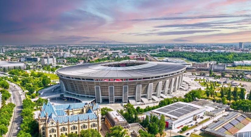 5G Halálcsillag lett a Puskás Aréna