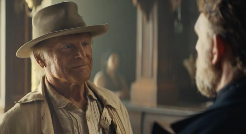A 87 éves Terence Hill western stílusú vb-reklámban szerepelt