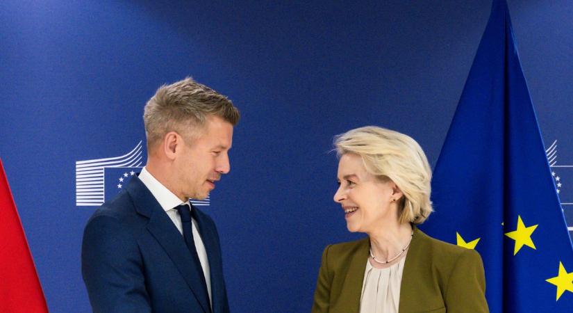 Exkluzív értesülés Brüsszelből: Magyar Péter nem kapja meg azt, amiért Ursula von der Leyenhez utazik