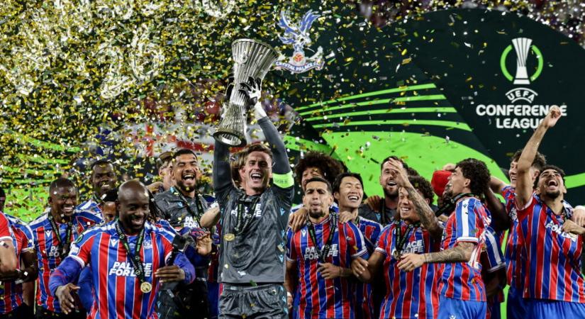 Fennállása első európai kupasikerét ünnepelheti a Crystal Palace