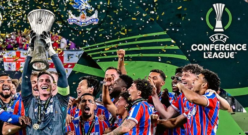 Konferencia-liga: először nyert európai kupát a Crystal Palace