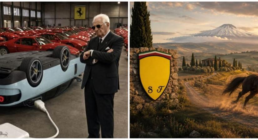 Őrületes mémcunamit szabadított magára a Ferrari az első villanyautójával – a Ferrari Multipla a legenyhébb jellemzés