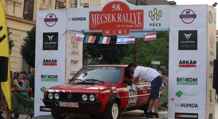 Az idei Mecsek Rallye-n négy Fejér vármegyei kötődésű párosnak lehet szurkolni