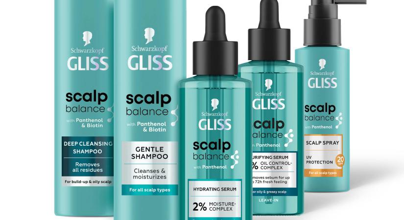 Schwarzkopf Gliss Scalp Balance fejbőrápoló termékcsalád