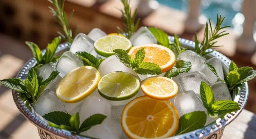 Új trükk a szúnyogok ellen – ezért tesznek egyre többen citrusos jégtálat a teraszra