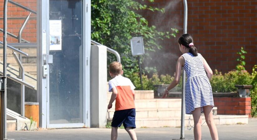 Megdőlt a fővárosi melegrekord szerdán