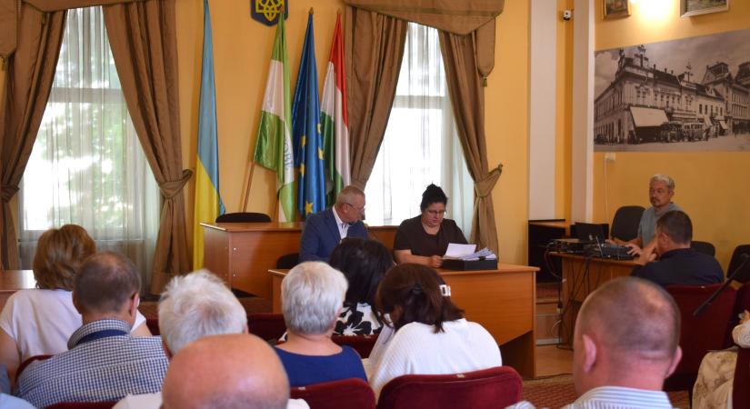 Ülésezett a Beregszászi Városi Tanács Végrehajtó Bizottsága