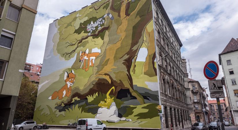 Festménnyé vált Budapest, ez a kerület a leghíresebb street artok birtokosa – Galéria