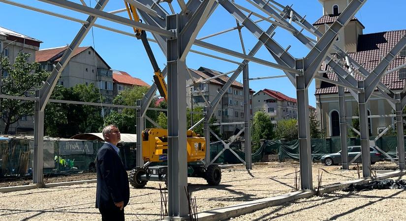 Épül az új élelmiszerpiac Zilahon