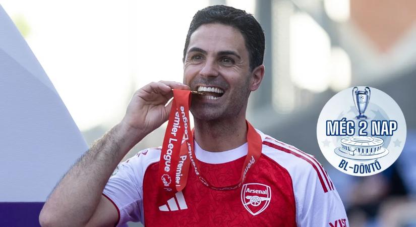 Arteta a budapesti BL-döntő előtt: Valaki odafent megfelelően igazítja a csillagokat