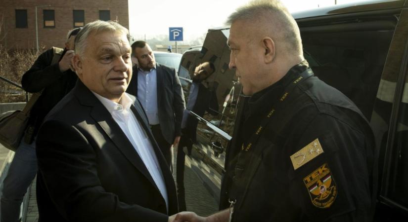 Orbán Viktor: Komoly kockázatot jelent a TEK vezetőjének az eltávolítása