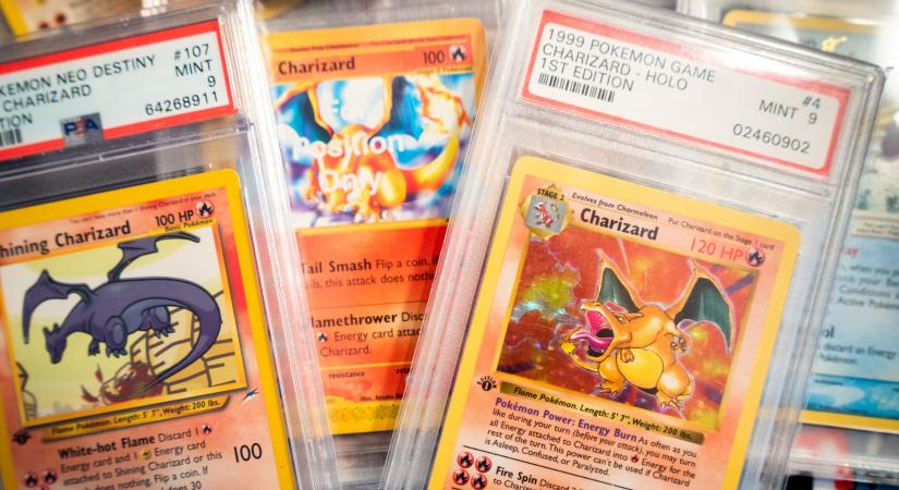 Rekordbevételt termelnek a Pokémon gyűjtögetős kártyák