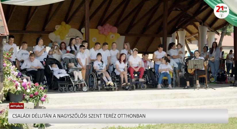 Aktuális (2026.05.28) Családi délután a nagyszőlősi Szent Teréz otthonban (videó)