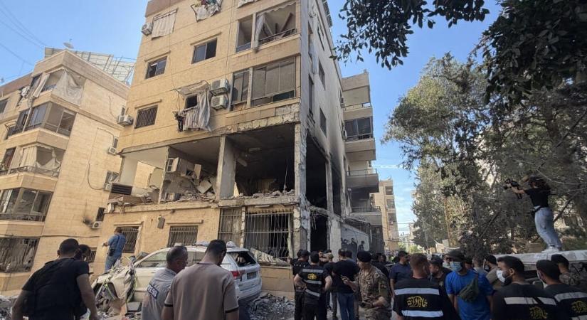 Izrael légicsapást mért Bejrútra, egy Hezbollahhal szövetséges milícia vezetője volt a célpont