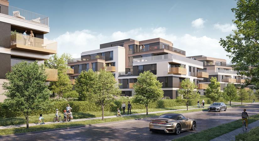 146 újabb lakás épül a Kána-tó melletti Lake11 lakóparkban