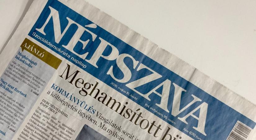 Holnaptól hiába keresi a Népszavát az újságárusoknál: "A döntés gazdasági természetű"