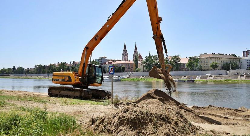 Már készül a szegediek kedvenc nyári helye, hamarosan nyit a Lapos