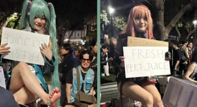 Hatsune Miku cosplayer lábvíz-biznisze borzolja a kedélyeket az anime közösségben